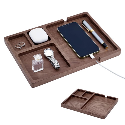 Wood valet tray - wood, women
