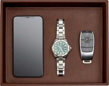 GALLAWAY Leather Valet Tray