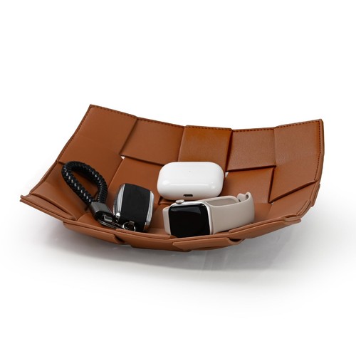 Valet tray leather key - valet, pu