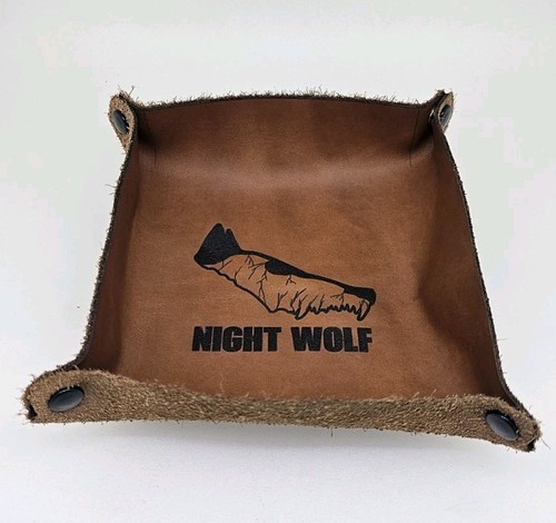 Edc tray real leather - tray,