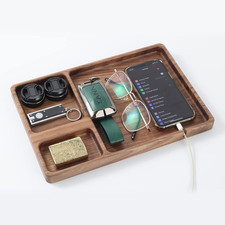 Walnut Wooden Valet Tray