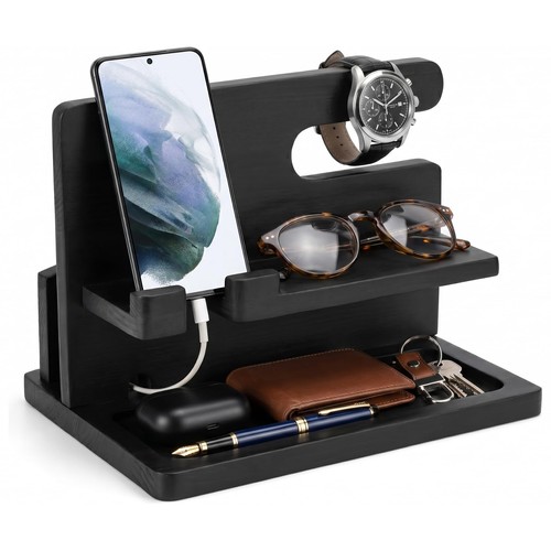 Gifts for men wooden bedside - for, men,