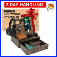 Nightstand Organizer for Men-
