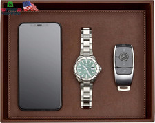 GALLAWAY Leather Valet Tray