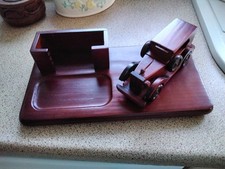  Vintage  Men's Wood ,Bedside