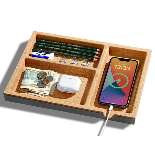 Valet tray nightstand - valet,