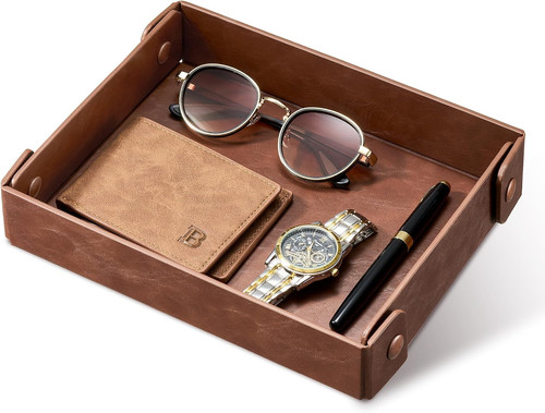 Valet tray organizer faux - valet,