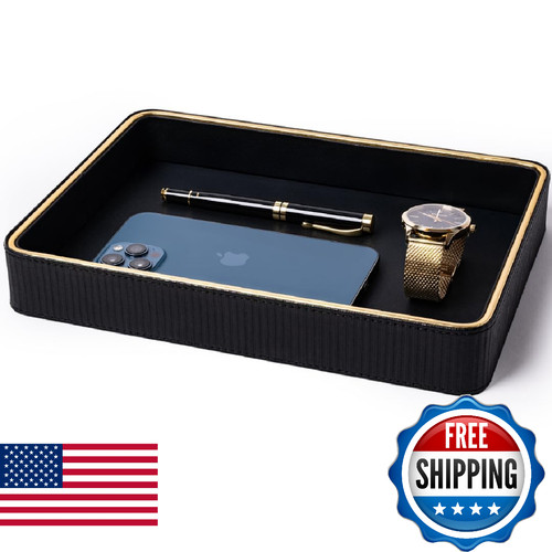 Zhem leather catchall valet - catchall,