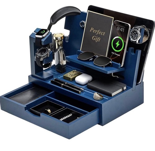 Nightstand organizer for men - nightstand,