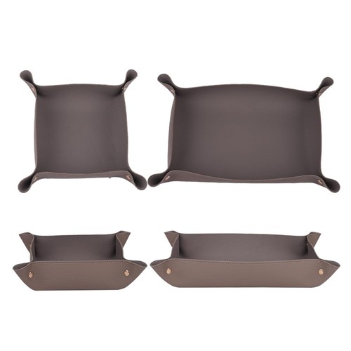 2pc leather valet tray - 2pc,