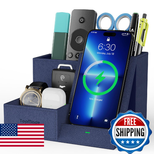 Topmade wireless charger with - charger,